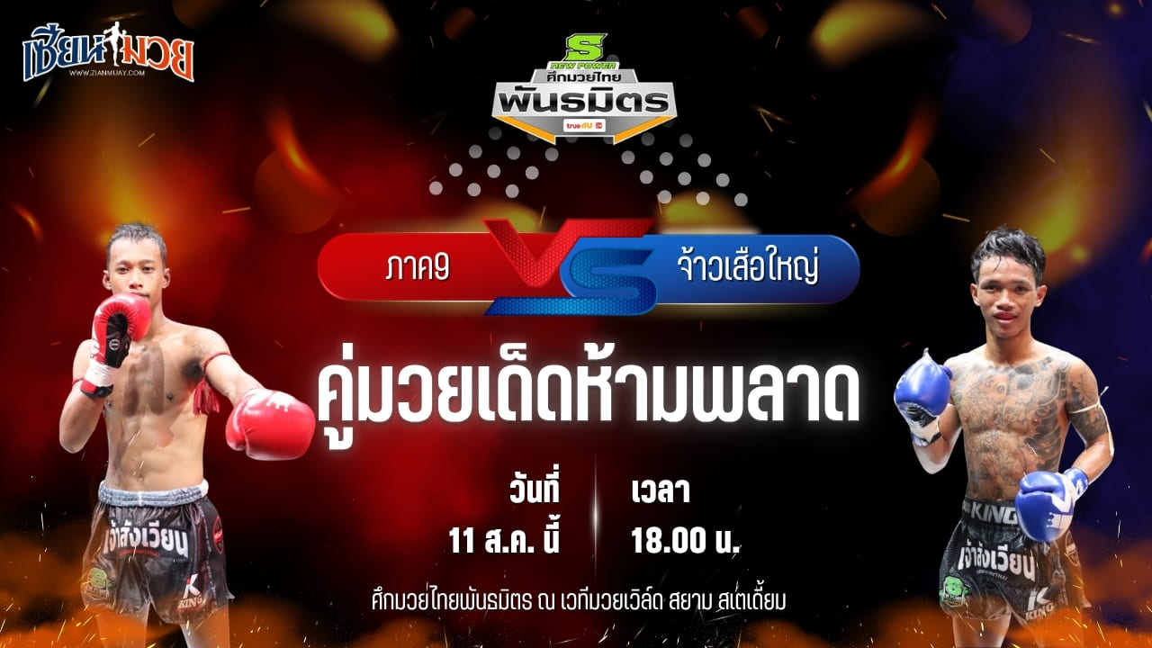 วิเคราะห์มวยวันนี้ ศึกมวยไทยพันธมิตร เป็นการพบกันระหว่าง ภาค9 กาแฟวัวชนคนสู้ และ จ้าวเสือใหญ่ ช.ชนะการโยธา