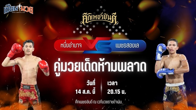 วิเคราะห์มวยวันนี้ ศึกเพชรยินดี ช่วงที่ 2 เป็นการพบกันระหว่าง หนึ่งอำนาจ อึ่งอุบล และ เพชรสองเล ท็อปแฟรี่ยิม