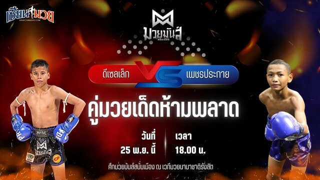 วิเคราะห์มวยวันนี้ ศึกมวยมันส์สนั่นเมือง เป็นการพบกันระหว่าง ดีเซลเล็ก สิงห์เดชา พบ เพชรประกาย ศิษย์หลวงพี่น้ำฝน