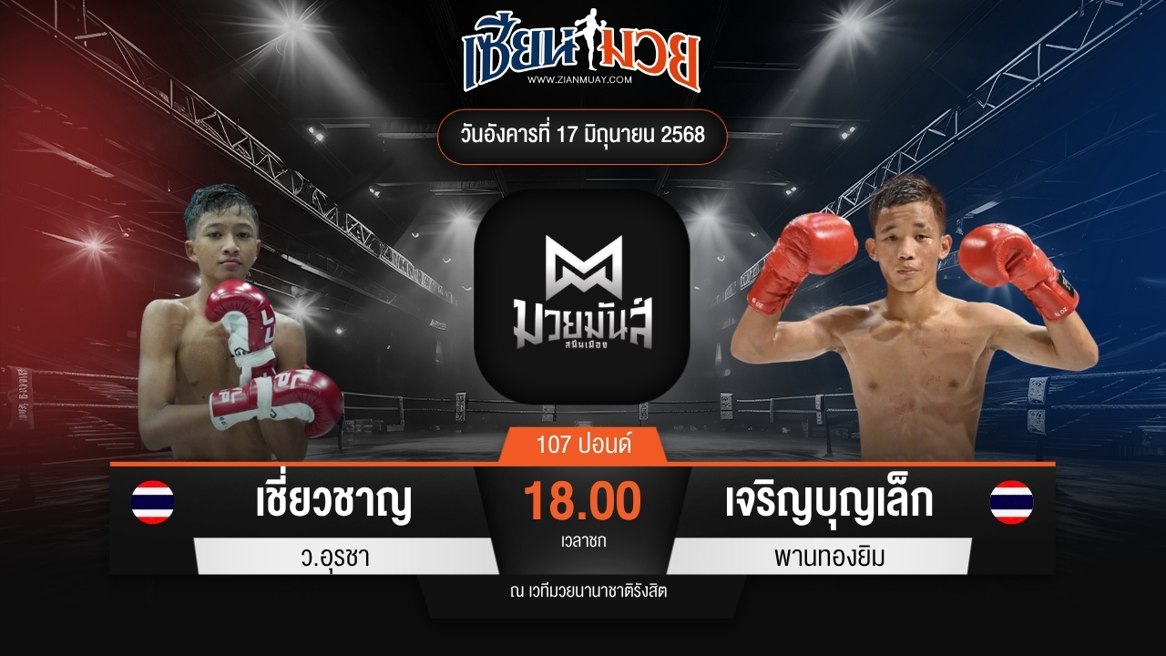 ไฮไลท์มวยศึกมวยมันส์สนั่นเมือง ระหว่าง เชี่ยวชาญ ว.อุรชา พบ เจริญบุญเล็ก พานทองยิม