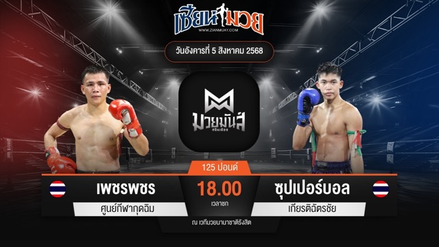ไฮไลท์มวยศึกมวยมันส์สนั่นเมือง ระหว่าง เพชรพชร ศูนย์กีฬากุดฉิม พบ ซุปเปอร์บอล เกียรติฉัตรชัย