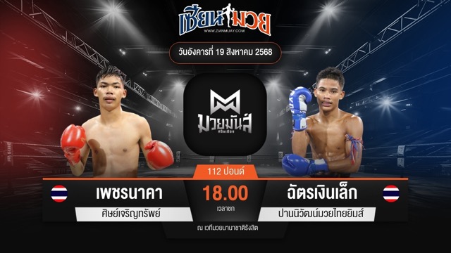 ไฮไลท์มวยศึกมวยมันส์สนั่นเมือง ระหว่าง เพชรนาคา ศิษย์เจริญทรัพย์ พบ ฉัตรเงินเล็ก ปานนิวัฒน์มวยไทยยิมส์